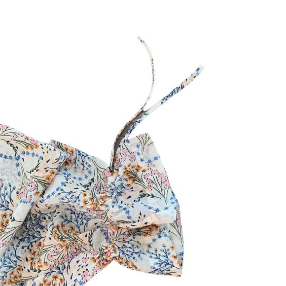 MOD Lusive Floral Boho Flowy Sleeve Top L - Picture 3 of 6